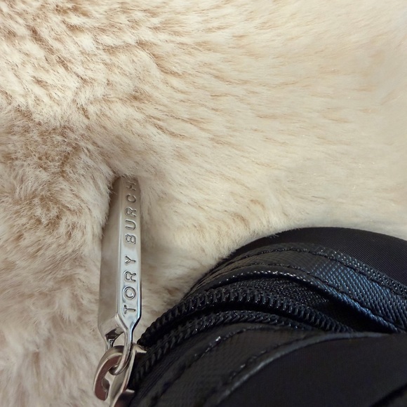 Tory Burch Black Cosmetic Pouch - Picture 3 of 4